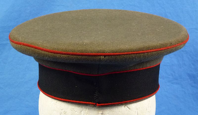 WWI German Army Specialist Troops Field Grey Visor Cap - Image 4