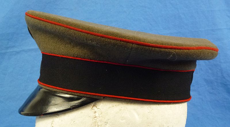 WWI German Army Specialist Troops Field Grey Visor Cap - Image 5