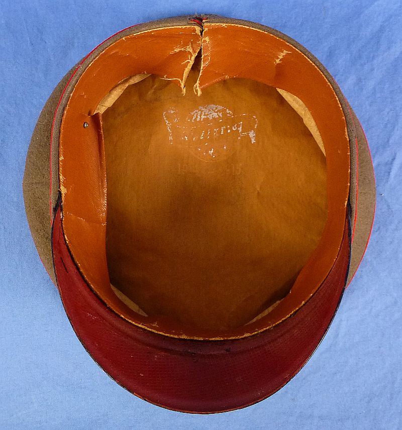 WWI German Army Specialist Troops Field Grey Visor Cap - Image 7