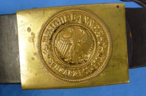 Weimar Republic National Banner Youth ("Reichsbanner") Belt and Buckle