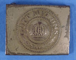 WWI Prussian EM/NCO Buckle