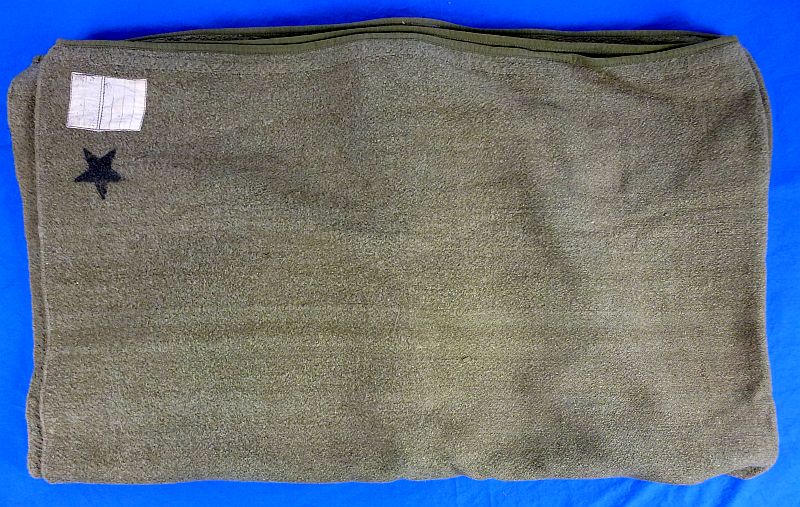 WWII Japanese Army Issue Wool Blanket - Image 3