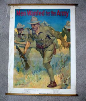 1914 Dated U.S. Army Recruiting Poster