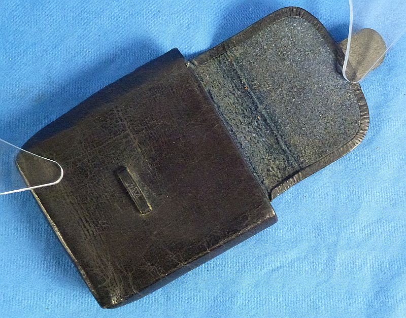 WWII Japanese Leather Cigarette Case - Image 3