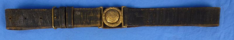 Civil War Period City of Philadelphia Waist Belt - Image 2