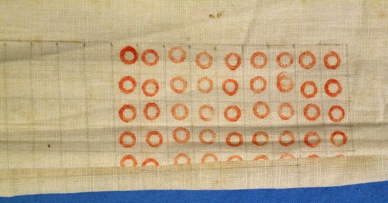 Named WWII Signed Japanese Good Luck Flag and Unused Sennibari Belt of 1,000 Stitches with Shrine Stamps - Image 4
