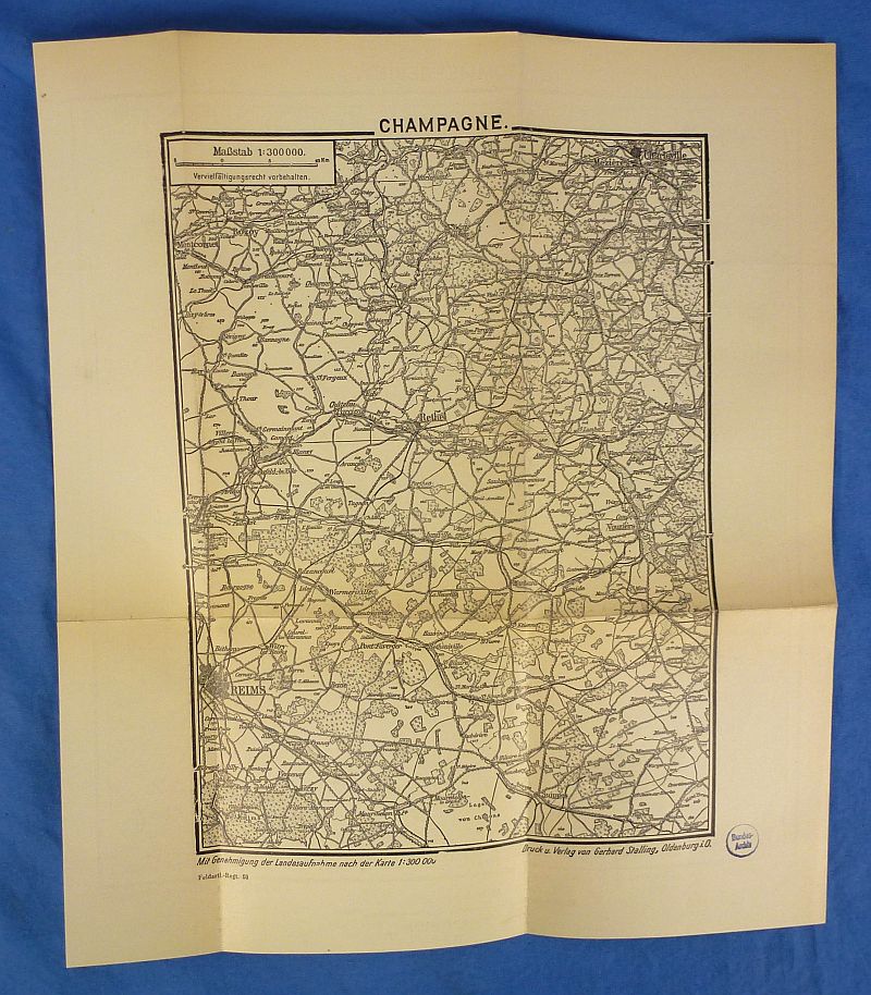 WWI Imperial German Artillery Soldier's Militarpass, Photographs, and Unit History Group - Image 14