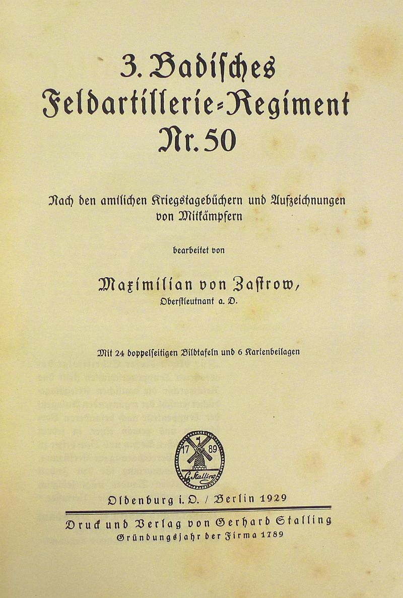 WWI Imperial German Artillery Soldier's Militarpass, Photographs, and Unit History Group - Image 17