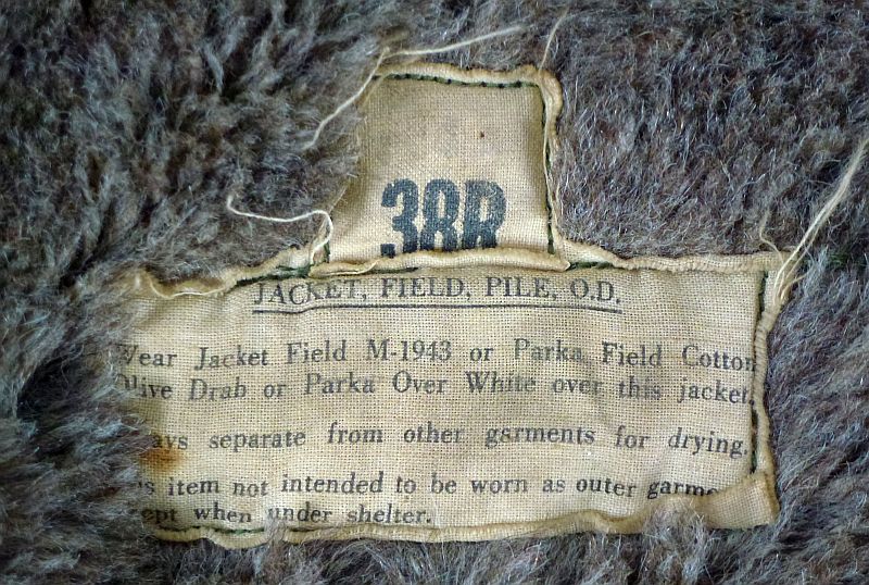 WWII Model 1943 Pile Field Jacket - Image 6