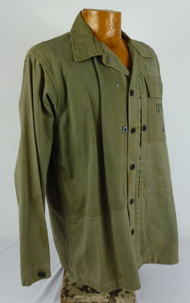 WWII U.S. Marine Corps P44 HBT Jacket - Image 5