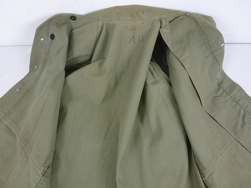 WWII U.S. Marine Corps P44 HBT Jacket - Image 6