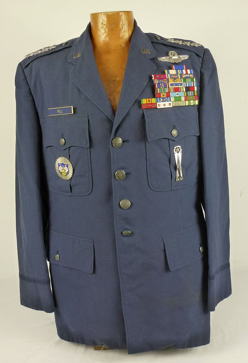 The Uniform of U.S. Air Force Three War Ace General James E. Hill - Image 2