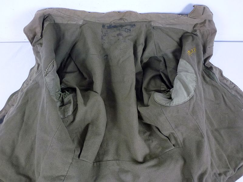 WWII Model 1941 Field Jacket with "Korean Occupation 1946-47" Embroidery - Image 8