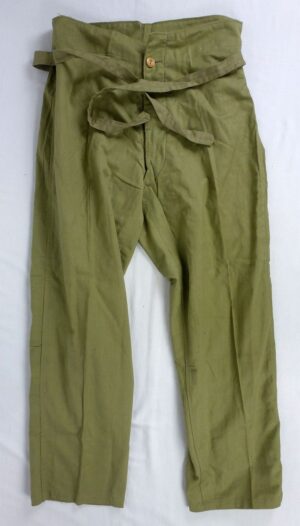 1941 Dated Japanese Army EM/NCO Tropical Trousers