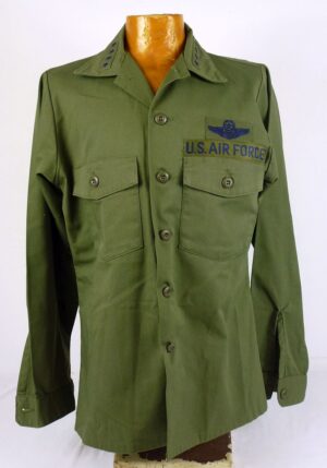 U.S. Air Force Fatigue Shirt Attributed to Chief of Staff General Charles A. Gabriel