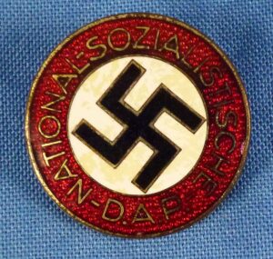 NSDAP Member Badge RZM M1/136 (Matth Salcher & Sohn)