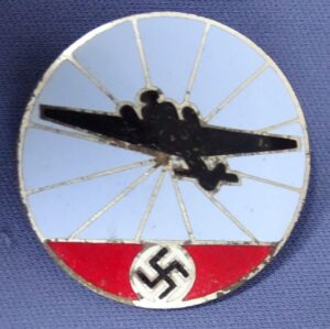 Reichsluftschutz - Flugmeldedienst Numbered Badge