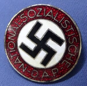 NSDAP Enamel Member Badge - RZM M1/102