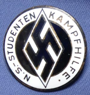 NS Studenten-Kampfhilfe Members Badge - RZM M1/33