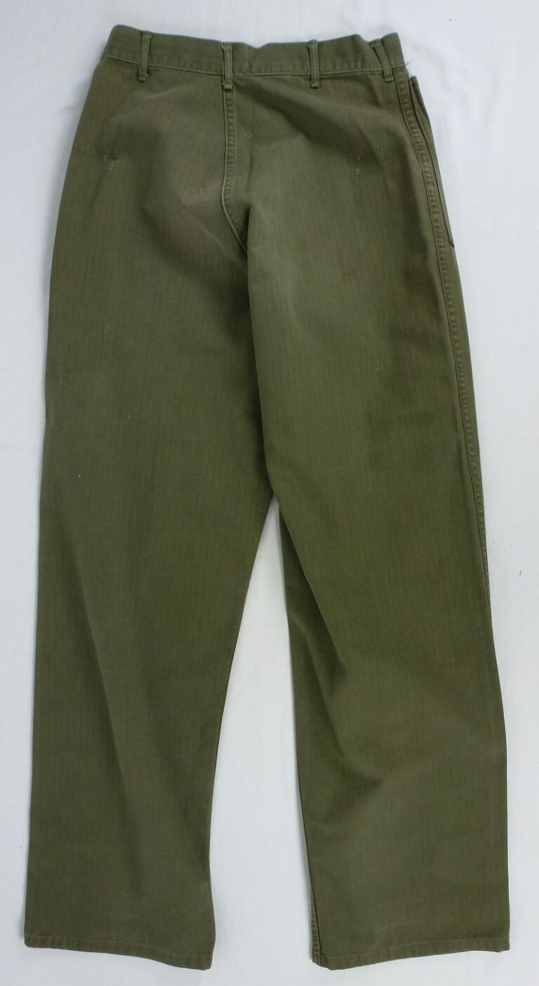 WWII U.S. Army HBT Trousers - Image 3