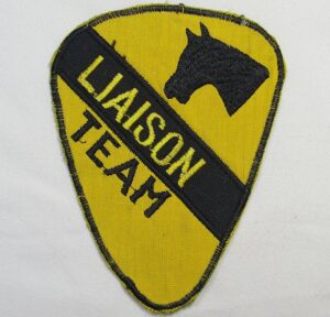 1st Cavalry Division Liaison Team Patch