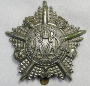 WWI British Other Ranks Guards Machine Gun Battalion Cap Badge