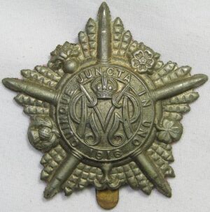 WWI British Other Ranks Guards Machine Gun Battalion Cap Badge