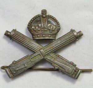 WWI British Royal Machine Gun Corps Cap Badge