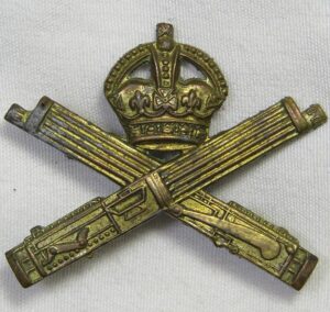 British Machine Gun Corps Collar Insignia