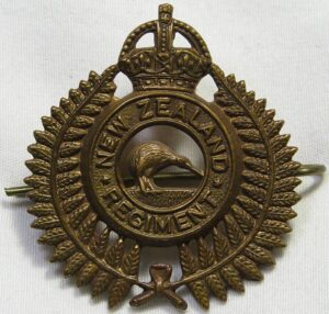 New Zealand Regiment Cap Badge