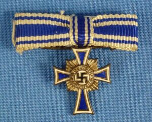 Miniature Silver Mother’s Cross Marked “L/14” (Friedrich Orth)