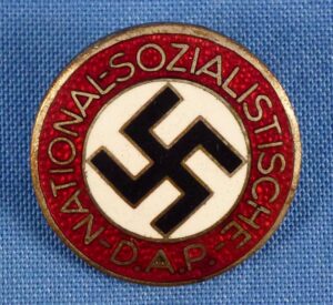 NSDAP Membership Badge Marked RZM M1/100 (Werner Redo)