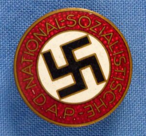 NSDAP Boutonniere Membership Badge Marked RZM M1/163 (Franz Schmidt)