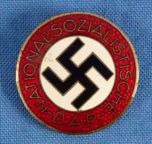 NSDAP Boutonniere Membership Badge Marked RZM M1/73 (Karl Erbacher)