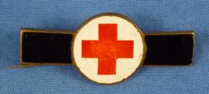 German Red Cross Aide's Badge - "FÜR DEN STADTKREIS DÜSSELDORF" - "For the urban district of Düsseldorf"