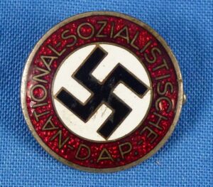 NSDAP Membership Badge RZM M1/105 (Hermann Aurich)