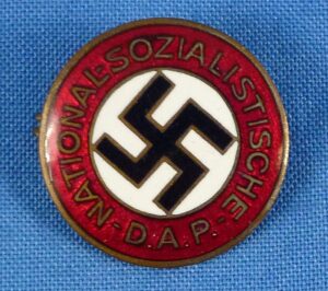 Early Pre RZM NSDAP Membership Badge by Deschler