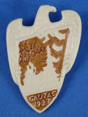 1937 Ceramic Bavarian Ostmark Tinnie