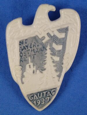 1937 Ceramic Bavarian Ostmark Tinnie