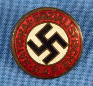 Early NSDAP Membership Badge by Deschler