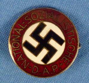 NSDAP Membership Badge RZM M1/34 (Karl Wurster)