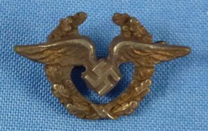 Small Luftwaffe Civilian Employee Lapel Badge