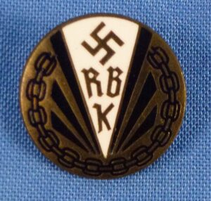 RBK (Reichsbund der Körperbehinderten) Membership Lapel Badge
