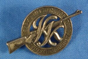 Deutscher Schutzenbund German Shooting Association Bezirks Meister Badge -District Champion 1936