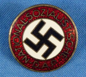 NSDAP Membership Badge RZM M1/128 (Eugen Schmidhaussler)