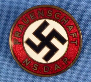 Early NSDAP Frauenschaft Member Badge by Osang