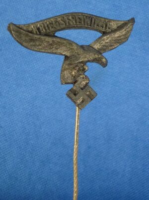WWII Luftwaffe "Kriegsfreiwillig" Civilian Volunteer Stickpin