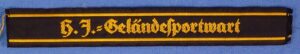 Hitler Youth Geländesportwart (Field Sport Warden) Sleeve Insignia
