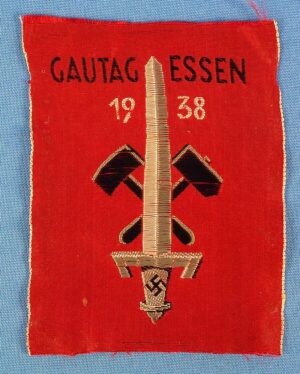 Gautag Essen 1938 Cloth Badge