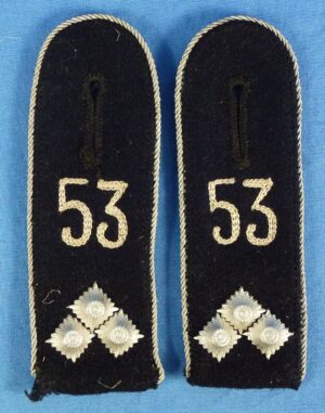 A Pair of Hitler Youth Bann 53 Gefolgschaftsführer Shoulder Straps